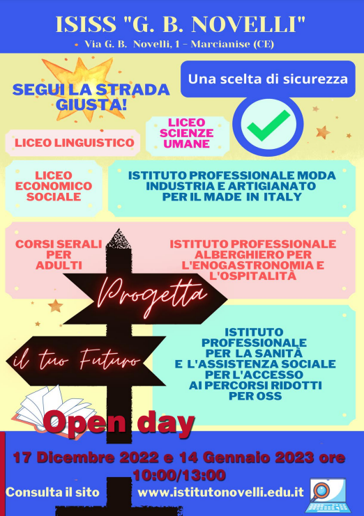 Progetta il tuo futuro… Segui la strada giusta!